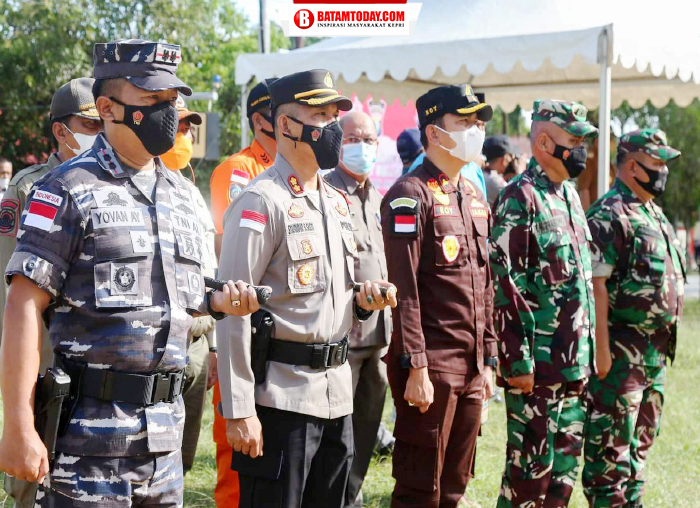 Pimpinan TNI-Polri dan Kejaksaan turut mengikuti Apel Gelar Pasukan